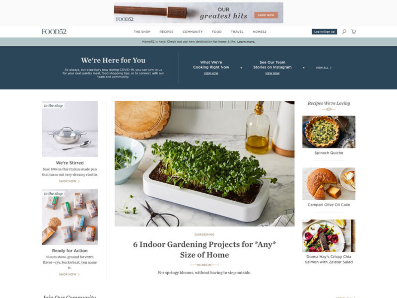 amazing tips to design a food website