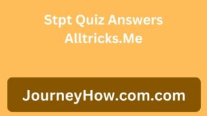STPT Quiz Answers
