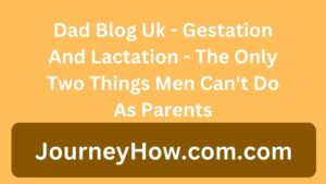 Dad Blog UK – Gestation and Lactation – The Only Two Things Men Can’t Do As Parents